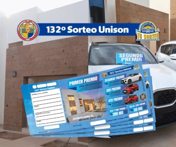 132° Sorteo Unison otorgará premios por más de 11 millones de pesos