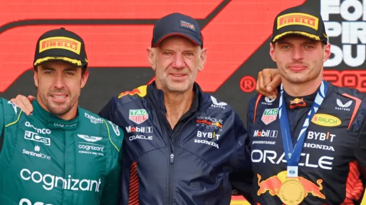 Aston Martin querrá reunir a Newey y Max en su equipo para 2026. (Foto: Especial/Cortesía)