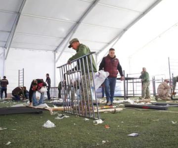 Supervisan refugios temporales para migrantes deportados en Nogales