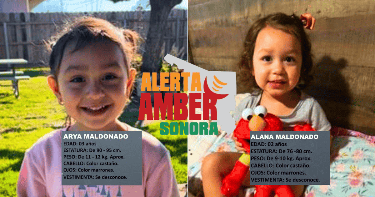 Colabora Sonora en búsqueda de niñas tras asesinato en California