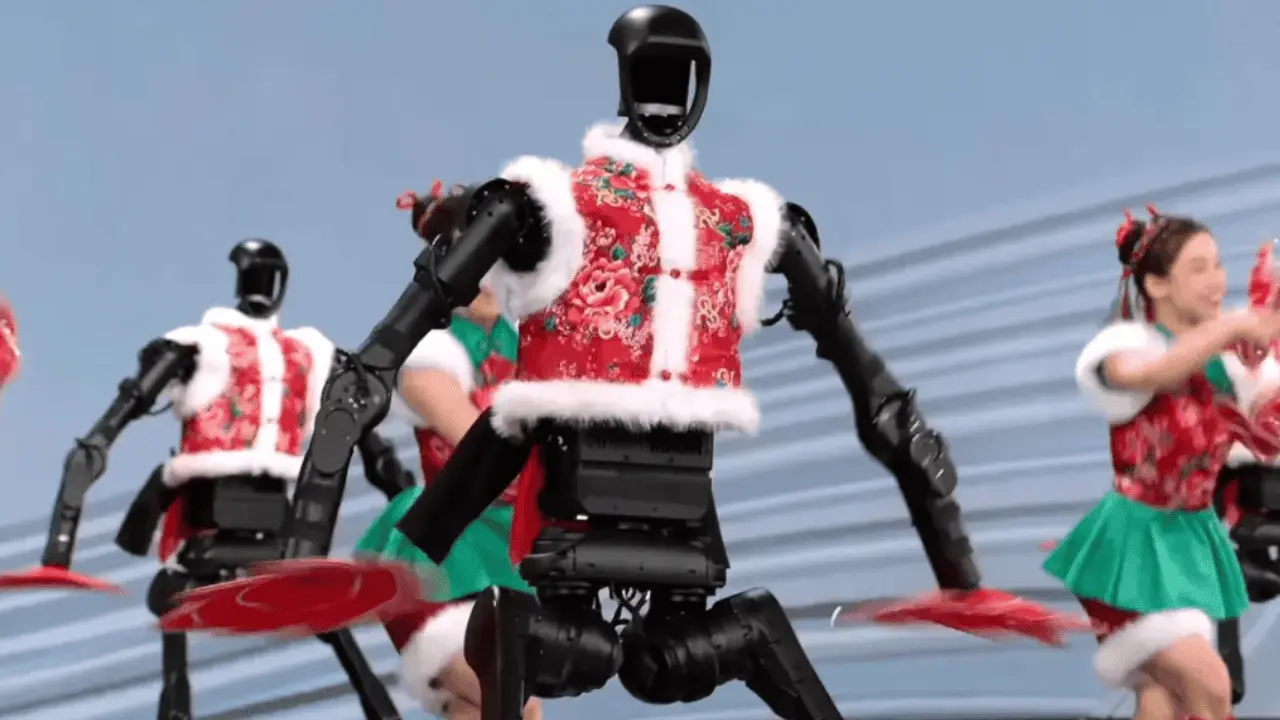 Sorprende uso de robots bailarines en celebración del Año Nuevo Chino