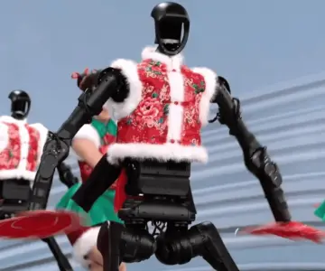 Sorprende uso de robots bailarines en celebración del Año Nuevo Chino