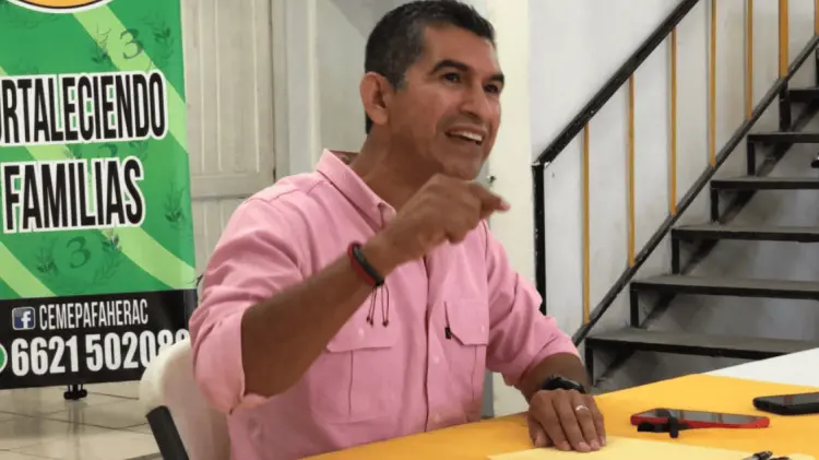 Ignacio Peinado Luna aclaró que el mitin será el 15 de marzo. (ESPECIAL/EXPRESO)