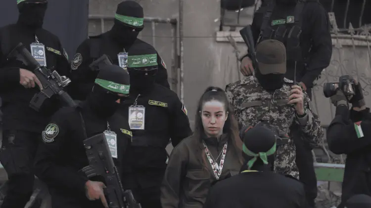 Soldado liberada  Arbel Yehoud. Foto: Especial.