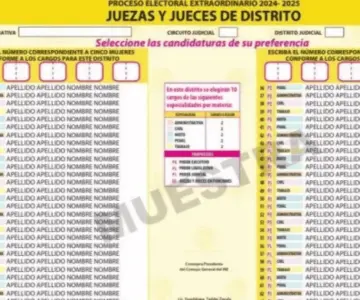 Aprueba INE boletas para jueces y magistrados 