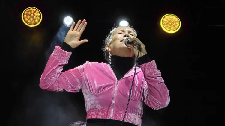 La cantante se presentó el pasado 30 de enero en el Callejón del Templo. Juan Olivas/EXPRESO