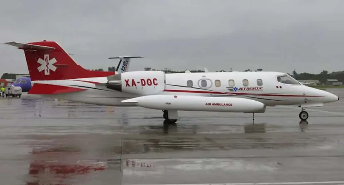 Las rutas de la aeronave mexicana que chocó en Estados Unidos