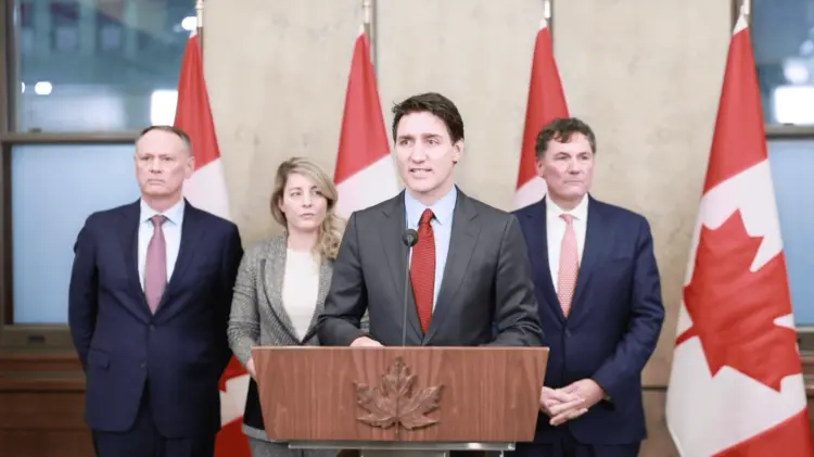 El Presidente de Canadá dio el anuncio en una rueda de prensa. Especial/EXPRESO
