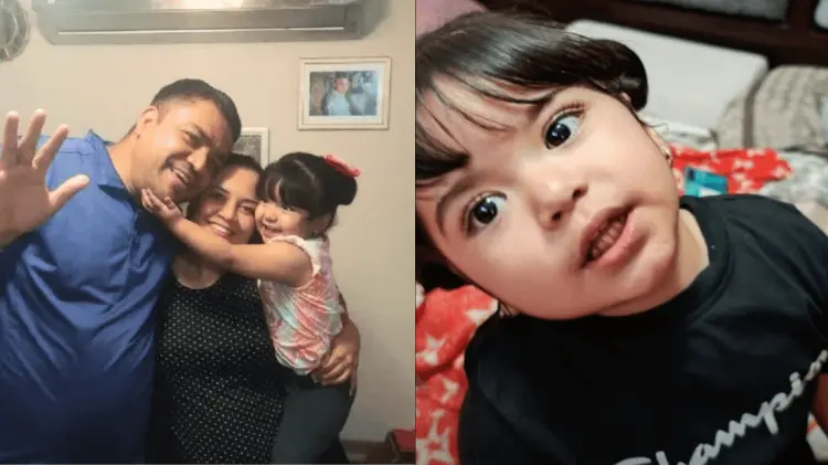 La bebé Fátima ha pasado por tres operaciones de corazón en sus 2 años de vida. (Cortesía)