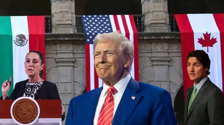Trump mantiene una tensa relación con sus vecinos. (Foto: Especial/EXPRESO)