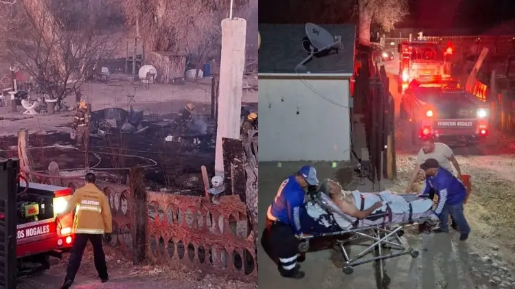 La persona fue trasladada rápidamente al hospital. (Foto: Especial)