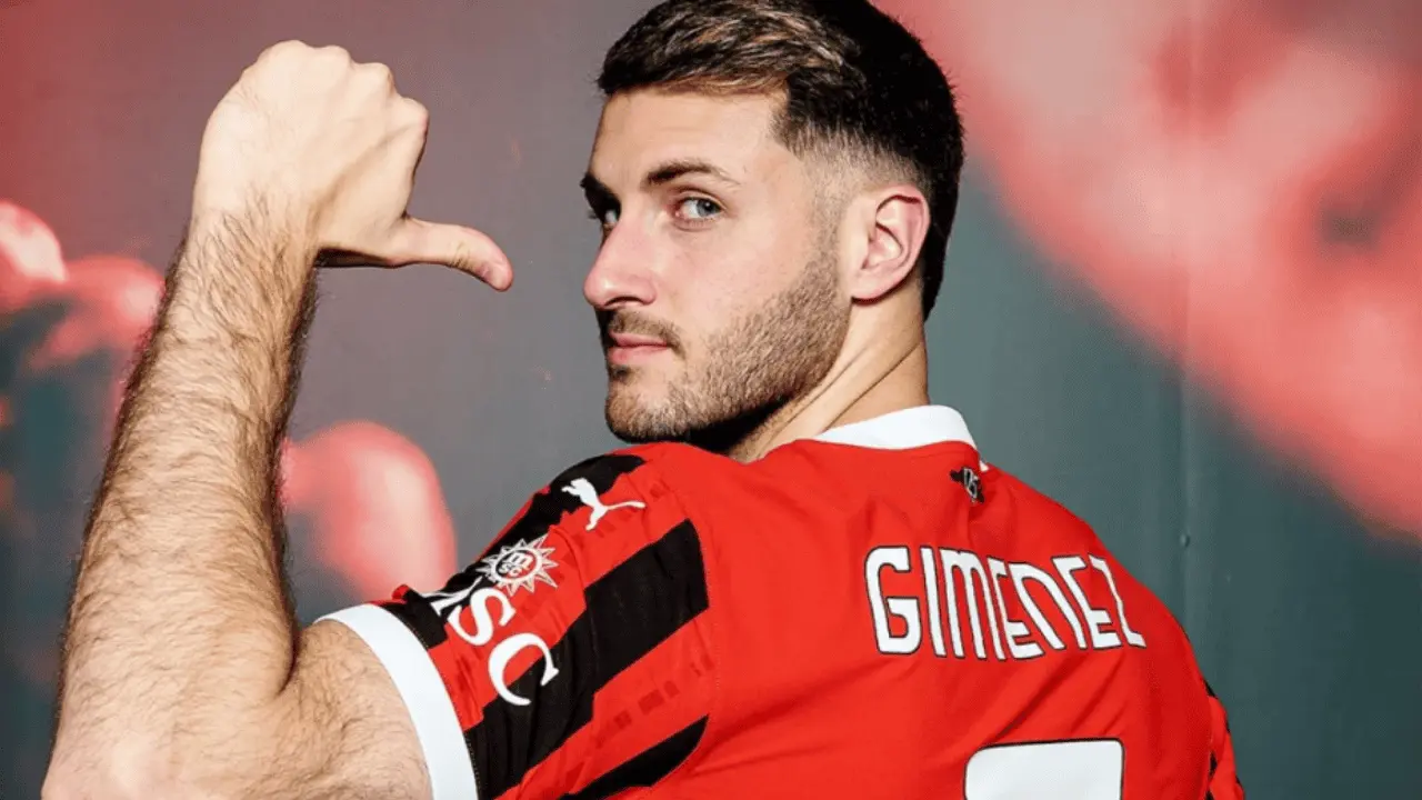 Santi Giménez es presentado oficialmente como refuerzo del AC Milan