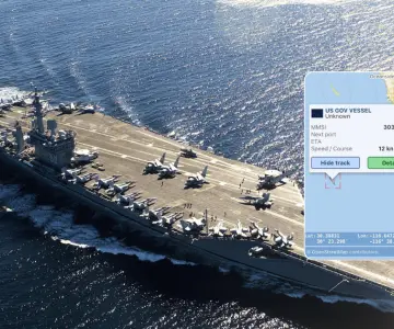 Buques militares de EU son avistados en costas de Baja California