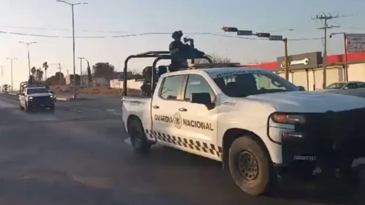 Los elementos salieron del Campo Militar de la XI Región Militar en San Pedro, Coahuila. (Especial)