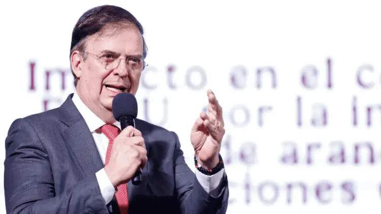 Marcelo Ebrard destacó el acuerdo al que llegó la Presidenta Sheinbaum. (ESPECIAL/EXPRESO)