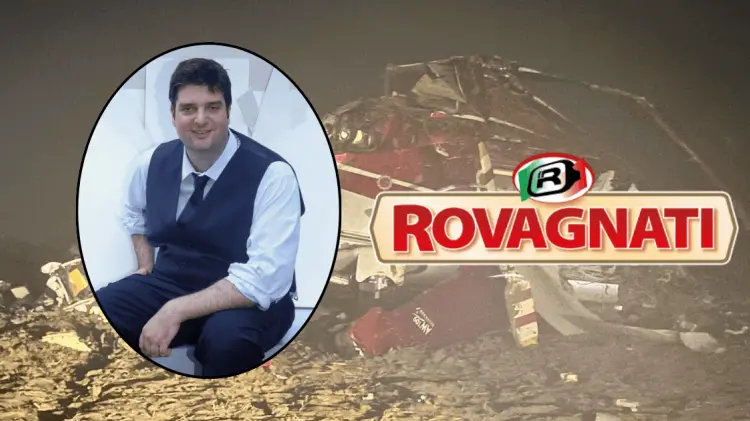 Lorenzo Rovagnati es una de las víctimas del accidente de este miércoles. (Foto: Especial)