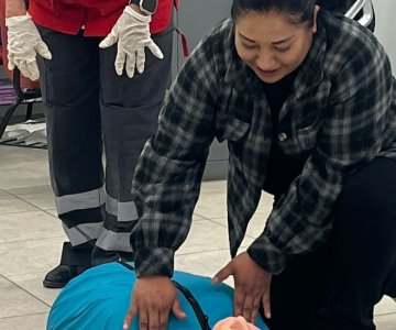 Cruz Roja capacita a personal docente en primaria de Guaymas