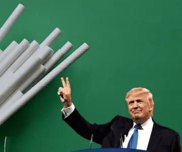 Donald Trump regresará los popotes de plástico