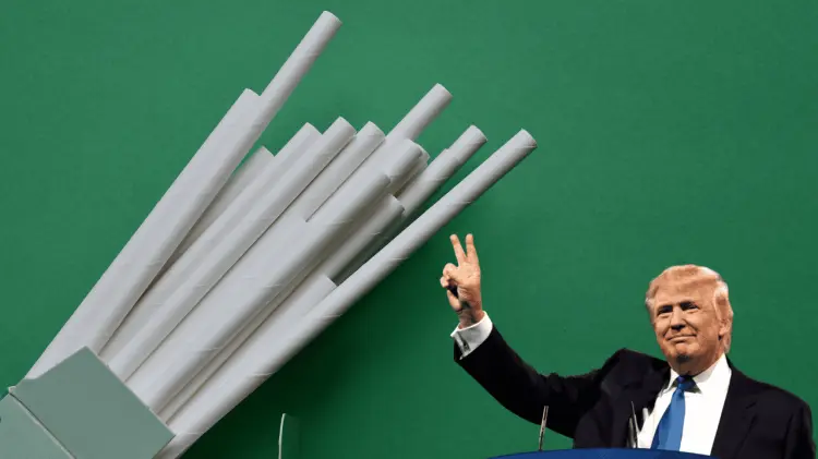 Trump anunció que regresará el uso de plástico. (Foto: Ilustrativa/EXPRESO)