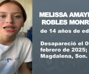 Activan Alerta Amber para localizar a Melissa Amayrani, menor desaparecida
