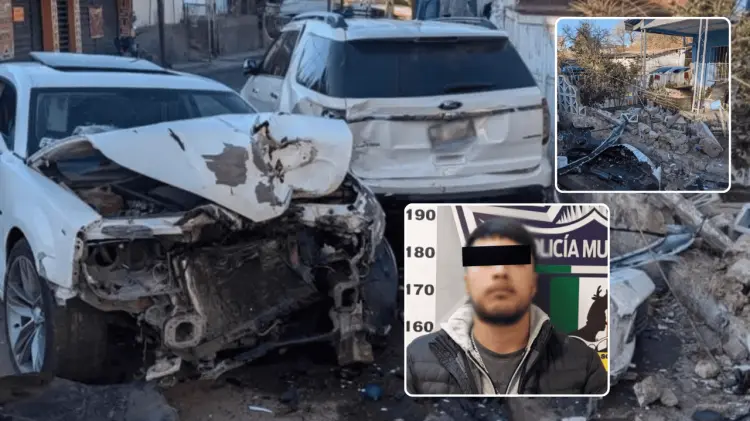 El responsable fue identificado como Ángel G. N, de 24 años. (Foto: Especial/EXPRESO)