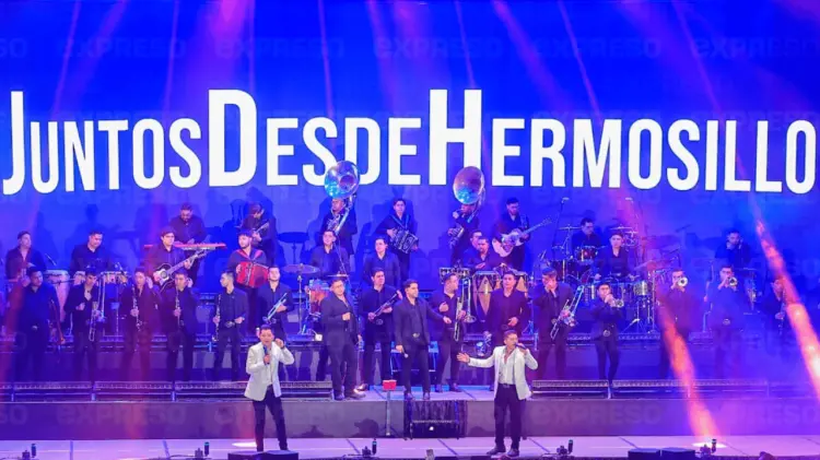 Jorge Medina y Josi Cuén presentaron su jira Juntos en el CUM. (Foto: Cristian Ruiz / EXPRESO)