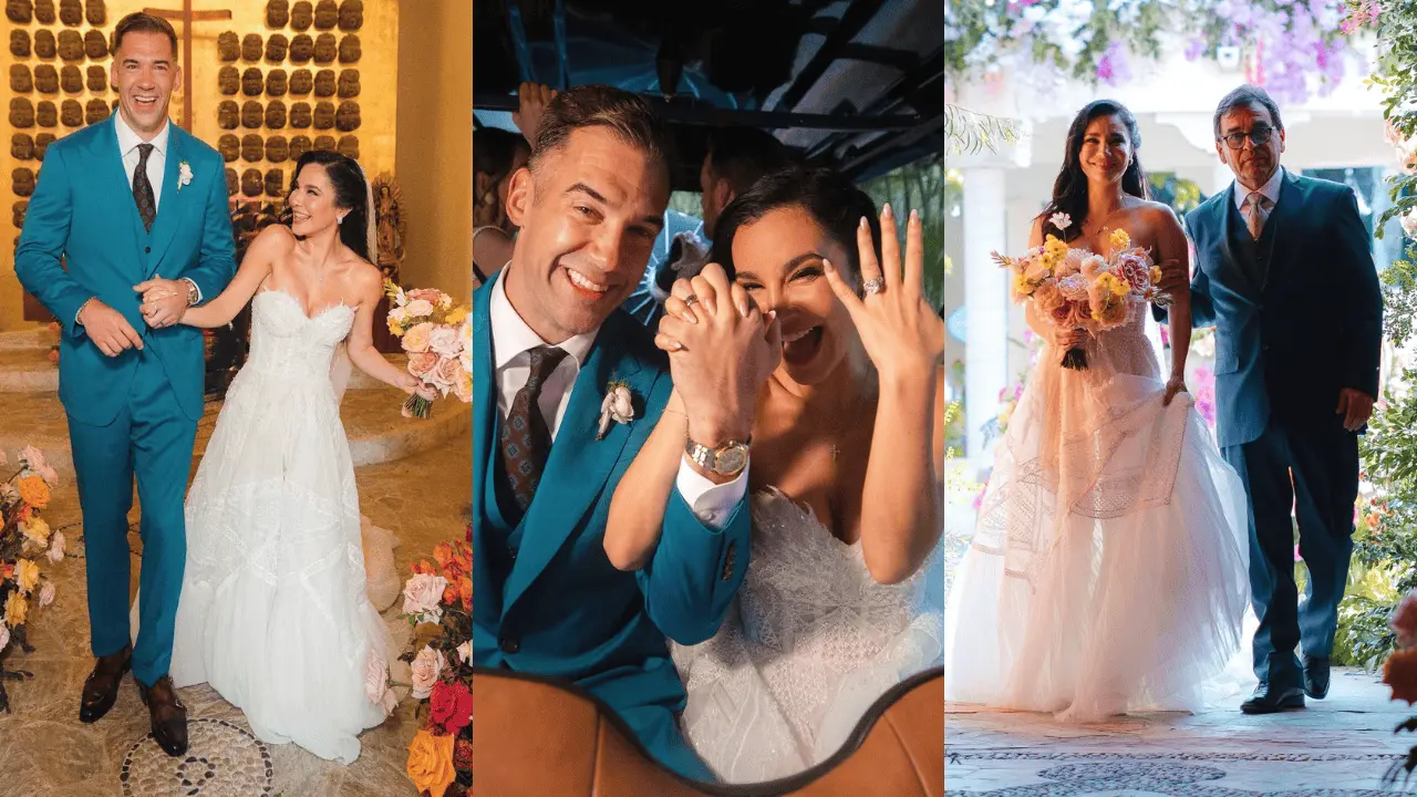Martha Higareda contrae matrimonio con Lewis Howes