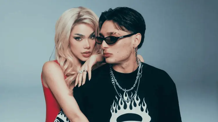 La pareja se conoció en el estudio cuando grabaron la canción Tommy & Pamela. (Foto: Especial)