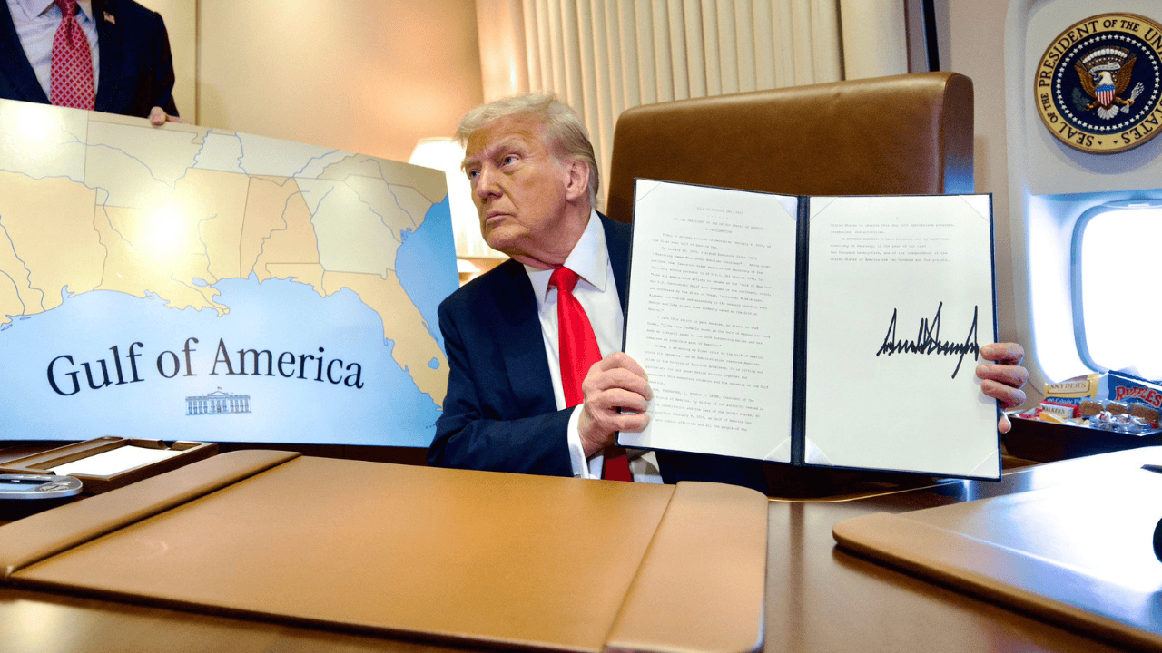 Donald Trump declara el 9 de febrero como el Día del Golfo de América
