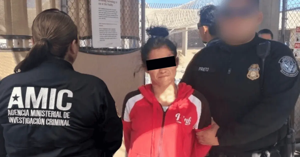 Localizan y capturan a estadounidense prófuga en San Luis Río Colorado
