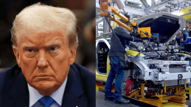 Donald Trump habló sobre la industria automotriz de México y Canadá. (Foto: Especial)