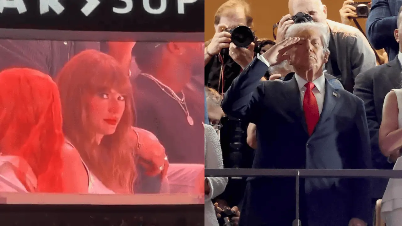 Trump asegura que sus seguidores fueron quienes le abuchearon a Taylor Swift
