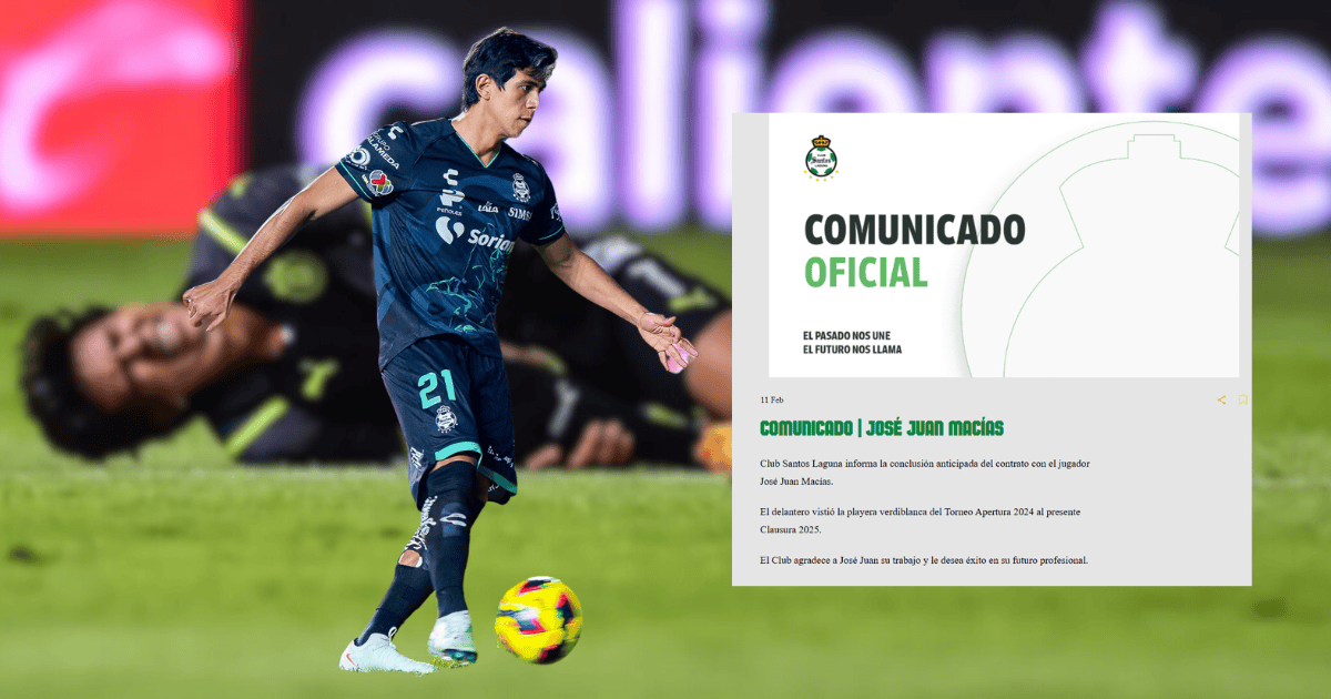 JJ Macías diría adiós al futbol a los 25 años; deja Santos Laguna