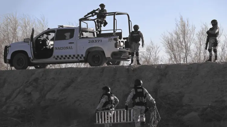 A cinco días de del despliegue de 10 mil agentes de la Guardia Nacional. (Foto: Especial)