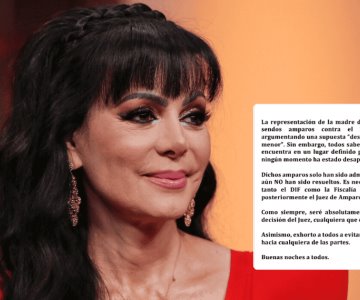 Maribel Guardia niega desaparición forzada de su nieto tras amparos