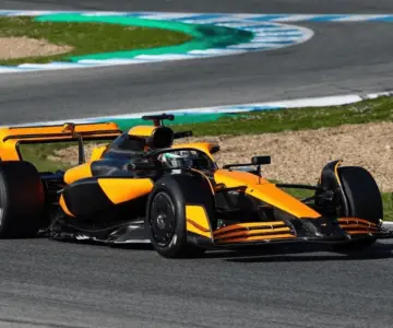 Pato O´Ward prueba nuevas llantas de F1