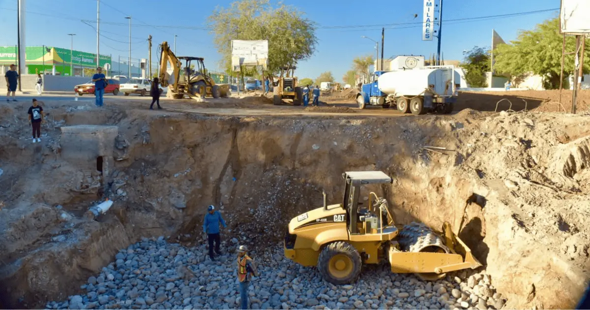 Reportan avance de 25% en puente al norponiente