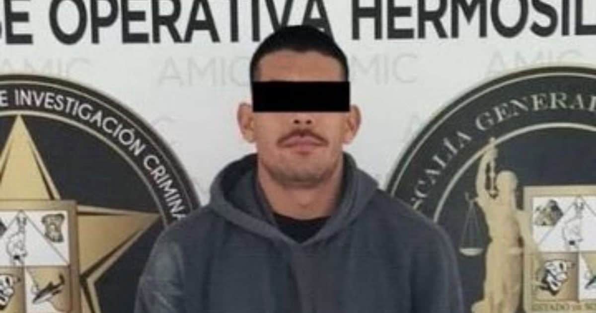 Detienen en Hermosillo a Lorenzo N por delito de violación en Cócorit