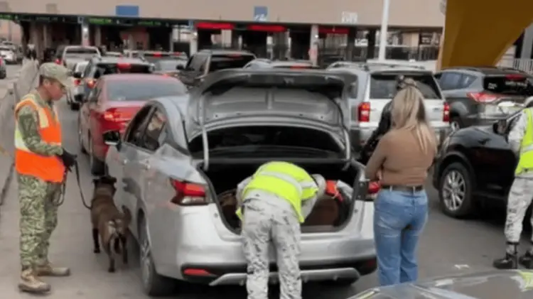 La Guardia Nacional realiza los operativos y revisiones de manera aleatoria. Foto: Especial.