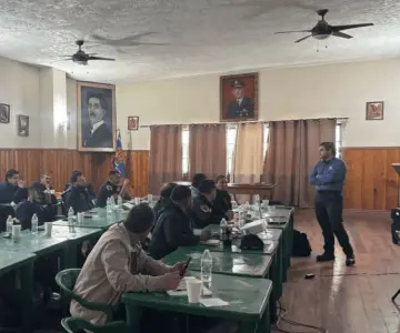 Capacitan a personal de Oomapas y bomberos sobre el uso de cloro 