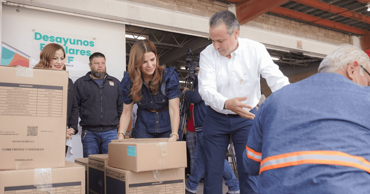 Dan banderazo a desayunos del Programa Alimentario