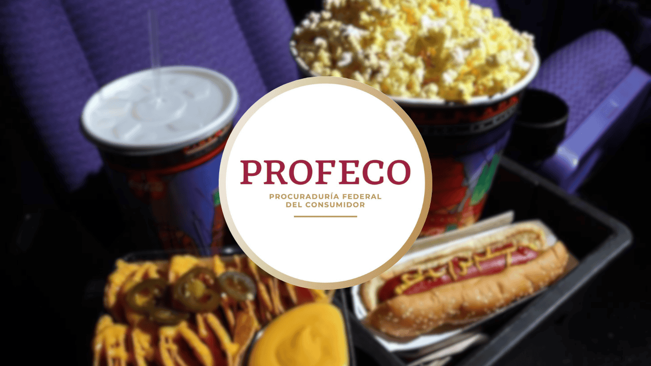 Profeco desmiente supuesta lista de alimentos permitidos en cines