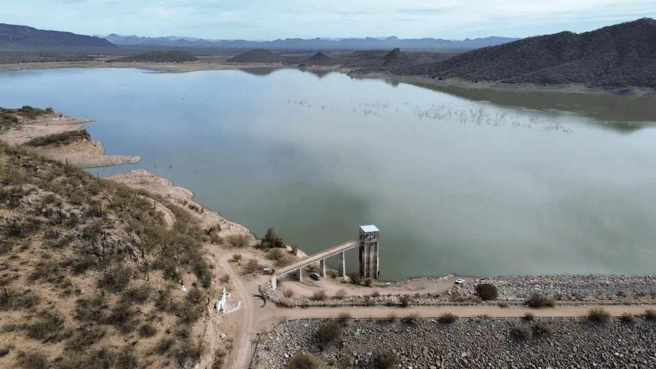 Presas de Sonora reflejan la mayor escasez en 20 años