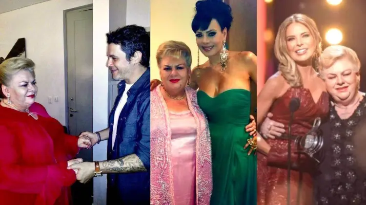 Alejandro Sanz, Maribel Guardia y Gloria Trevi dedicaron unas palabras para la cantante. (Fotos: Redes)