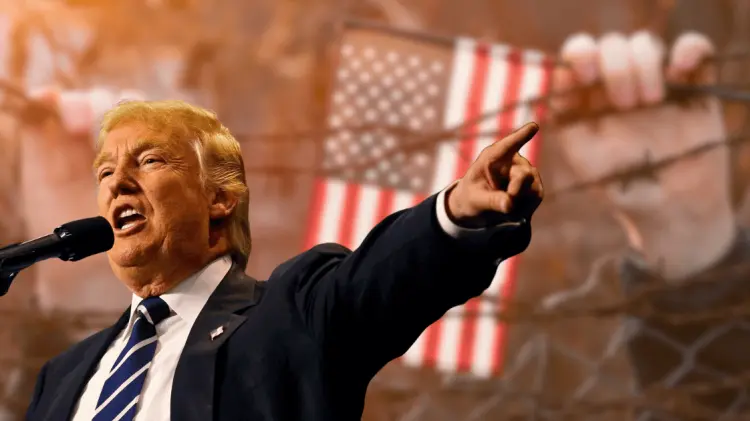 La campaña del gobierno de Trump invita a los migrantes a no llegar a EU. (Foto: Especial/EXPRESO)