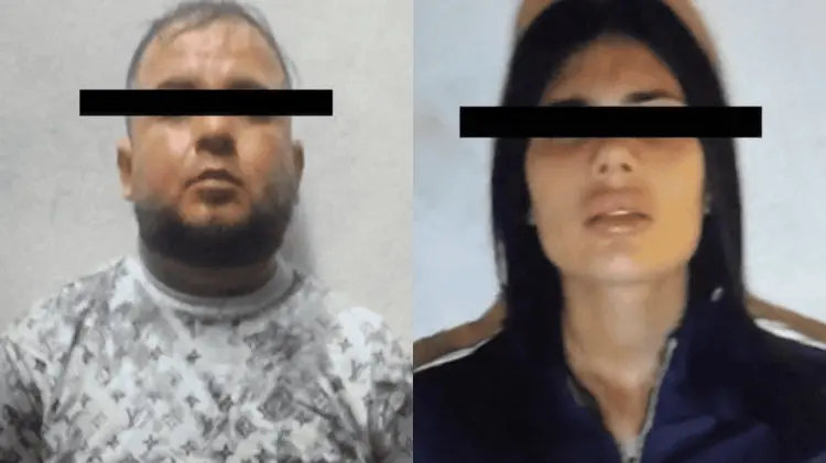 La pareja quedó puesta a disposición del Ministerio Público. (Foto: Especial/EXPRESO)