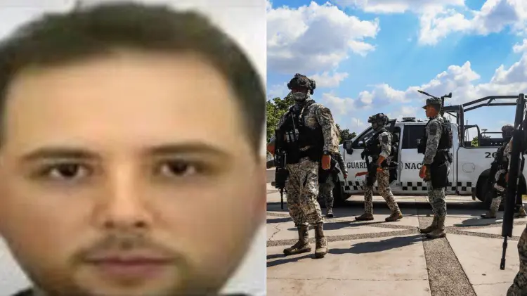 Luis Ángel Canobbio Inzunza fue detenido en Culiacán, Sinaloa. (Foto: Especial)