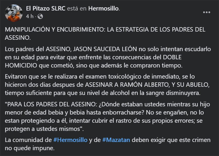 Convocan a manifestación; exigirán justicia para víctimas de choque en HMO