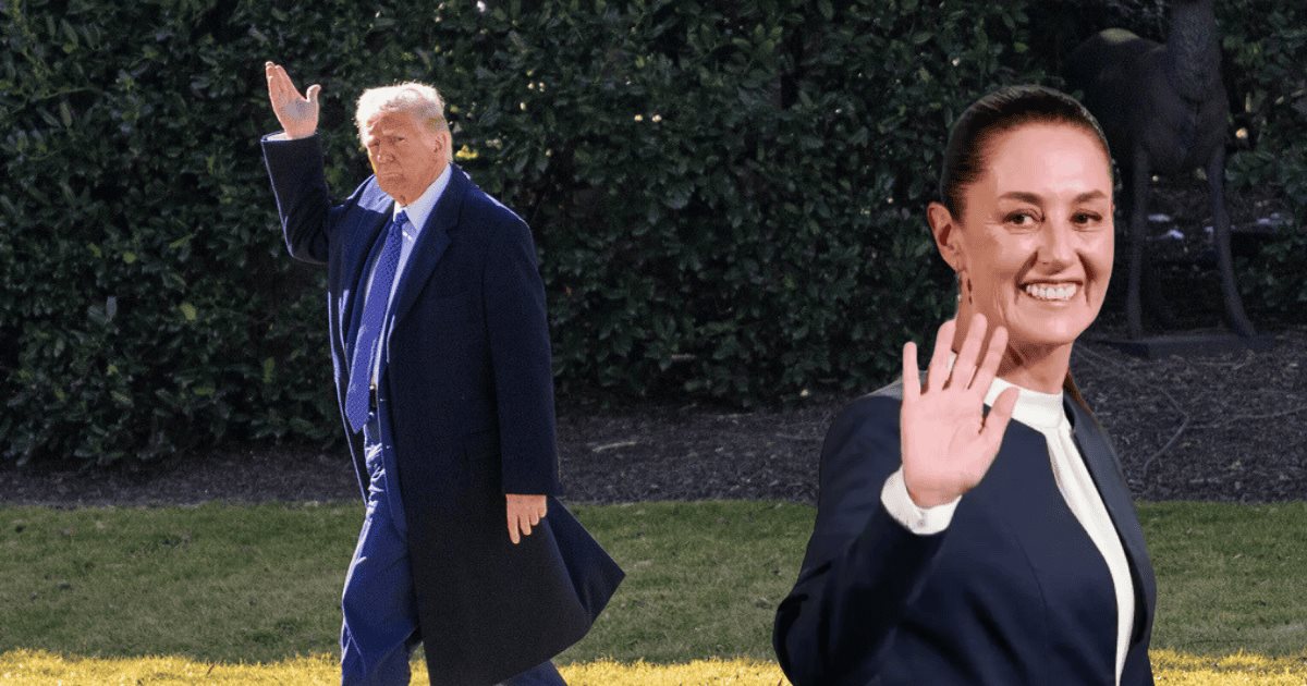 Trump elogia a Claudia Sheinbaum: es una mujer maravillosa