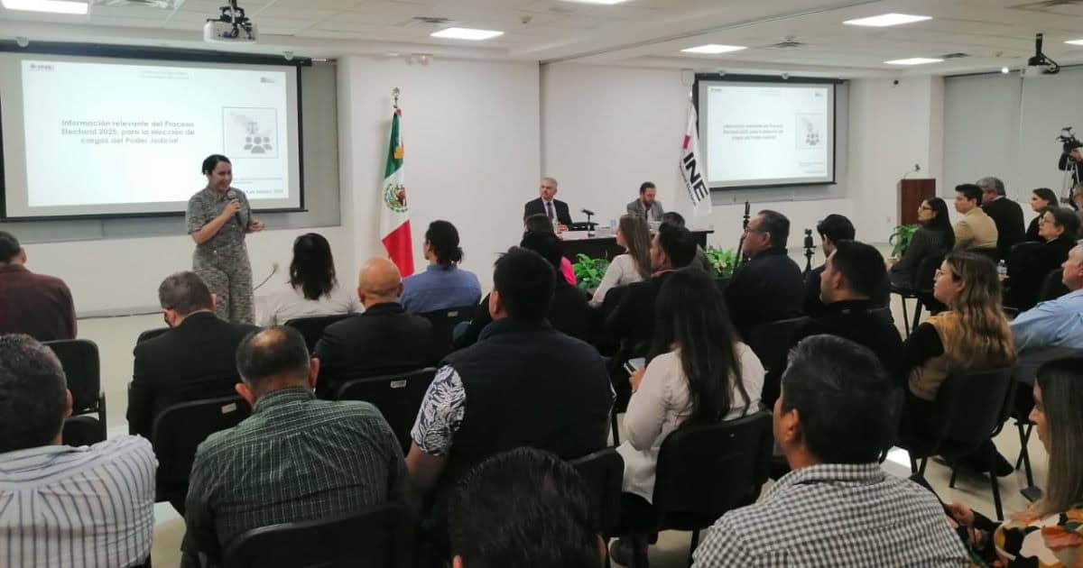 En Sonora se votará por 10 jueces federales y 13 magistraturas: INE